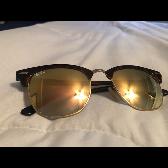 Ray-Ban Accessories - UNISEX clubmaster ray bans gradient